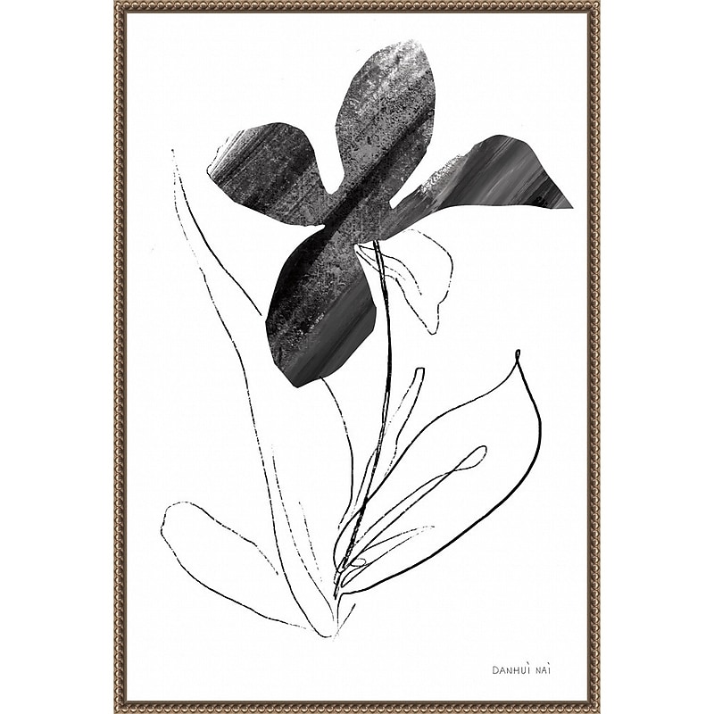 Amanti Art Paradise Plants II by Danhui Nai Framed Canvas Wall Art Print, 23" x 33" (A42678302726) image 1