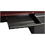 Hirsh 48"W Single-Pedestal Desk, Charcoal/Mahogany (20093)~#|#~01D80839-810B-4429-9FB18ECBABFA37E3_sc7