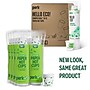 Perk™ Eco Compostable Paper Hot Cup, 10 Oz., White/Green, 500/Carton (PK56223CT)~#|#~01D81924-1E01-40F7-958FEA1918833157_sc7