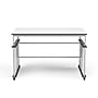 Luxor 32"-38"H Adjustable Standing Modular Makerspace and Science Lab Table, White (DTTB001)~#|#~01D857AB-4A78-4C19-A190D896185ED29E_sc7