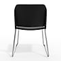 Flash Furniture Hercules Kenai Office Reception Stack Chair, Black Plastic/Chrome Frame (RUT239ANBKCR)~#|#~01D9771C-8978-4EF0-818B703603BE1F66_sc7