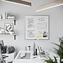 U Brands Steel Dry-Erase Whiteboard, Aluminum Frame, 3' x 3' (2890U00-01)~#|#~01DCAFCC-BEC5-4BCC-9D9223DEC40C96CD_sc7