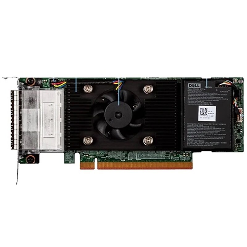 Dell PERC H965e PCIe Gen4 x16 External RAID Controller Card, 4x Mini-SAS HD (405-BBBT) image 1