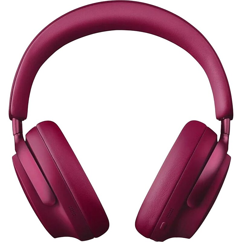 Bose QuietComfort Ultra Wireless Noise Canceling On-Ear Headphones, Bluetooth, Deep Plum (880066-1500) image 1
