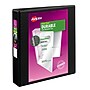 Avery Durable 1 1/2" 3-Ring View Binders, EZD Ring, Black (09400)~#|#~01E7319F-6314-4689-A184859770F99857_sc7
