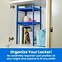 Lockermate 8.5" Polypropylene/PP Locker Shelf, Blue (05003)~#|#~01EA4ADF-1333-478D-8B981672077B604F_sc7