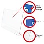 Deflect-O Classic Image Document Holder, 8.5" x 11", Vertical, Table Top, Clear Plastic (66701)~#|#~01F1D773-B017-456F-905DE5E7E42BF862_sc7