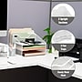 Mind Reader 5-Compartment Metal Mesh File Organizer, White (MESHBOX5-WHT)~#|#~01F2EAAE-E46F-4DAB-838290C541756654_sc7