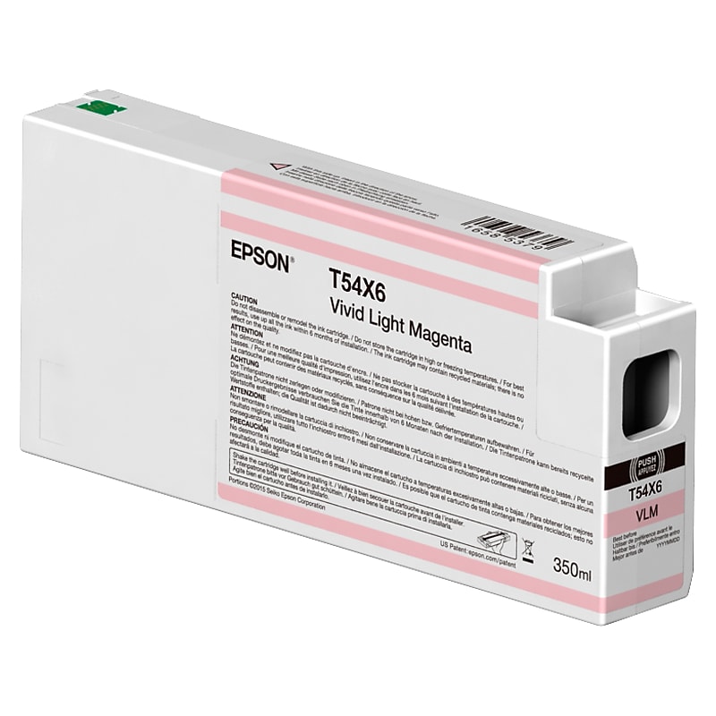 Epson UltraChrome HDX/HD T54X Vivid Light Magenta Ink Cartridge (T54X600) image 1