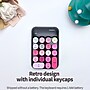 SaharaCase Retro Numeric Keypad Wireless Ergonomic Number Pad, Black/Pink (KB28)~#|#~01F4E10E-9C18-4842-9D381E9492DCD558_sc7