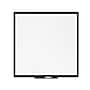 U Brands Magnetic Painted Steel Dry-Erase Whiteboard, Aluminum Frame, 3' x 3' (3010U00-01)~#|#~01F54D9E-9C10-442E-BB7048A637695BF7_sc7