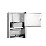 Alpine Industries Centerpull Paper Towel Dispenser, Stainless Steel (495)~#|#~01FEDB23-54E0-49A2-A1703011C013C3C0_sc7