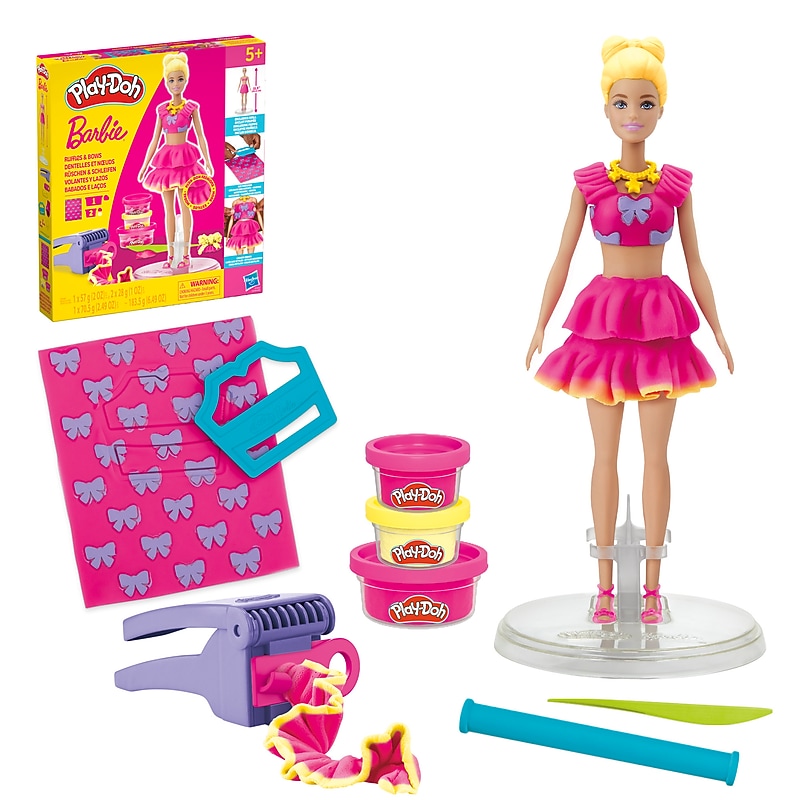 Play-Doh Barbie Ruffles and Bows (G1361) image 1