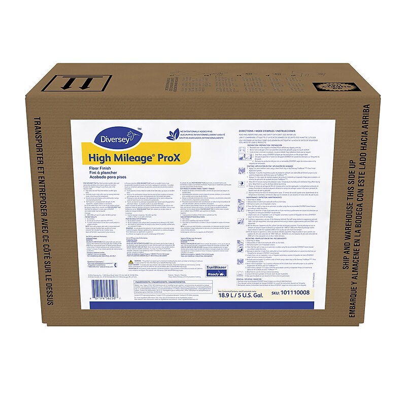 High Mileage ProX Floor Finish, Mild Scent, 640 Oz. (95104811) image 1