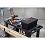 Luxor WORKLOAD 2-Shelf Industrial Utility Cart with Ladder Holder, Black (EC21-NDUST-B)~#|#~020717D8-32A6-4423-937EF62DDC894FD5_sc7