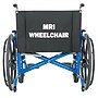 Gendron MRI Wheelchair, 26" x 20", DP Stainless Steel, 650 lbs. Capacity (4650MR)~#|#~02088695-CCF3-4DA0-A191BAE9F5C15BEC_sc7
