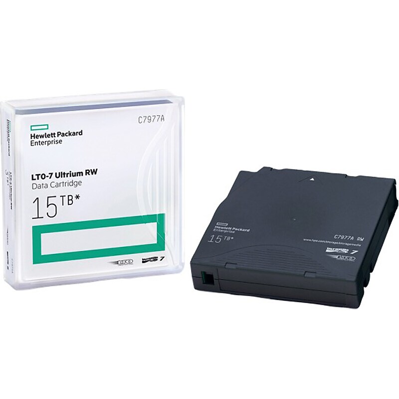 HPE LTO‑7 Ultrium Data Cartridge for 15TB, 20/Pack (C7977AA) image 1