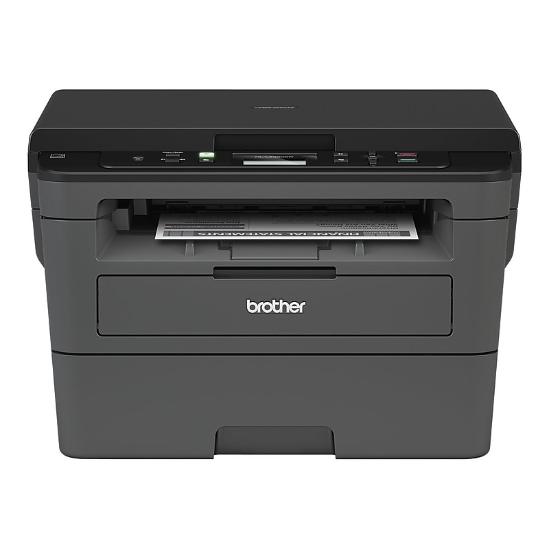 Brother HL-L2390DW Wireless Black & White Laser Printer, All-In-One, Print, Scan, Copy, Refresh Subscription Eligible image 1