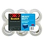 Scotch Heavy Duty Packing Tape, 1.88" x 43.7 yds., Clear, 6/Pack (3850-40-6)~#|#~02106C7A-EA5D-4A39-84317A91BD176A9C_sc7