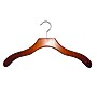 Nahanco 17" Wood Contemporary Top Hanger, Cherry, 100/Pack (2007-20C)~#|#~0211672F-B92D-4EF6-B1B275DE632B7CC9_sc7
