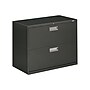 HON Brigade 600 Series Lateral File Cabinet, A4/Legal/Letter, 2-Drawer, Charcoal, 36"W~#|#~0213A682-D624-4DB6-95AD0634C5A98912_sc7