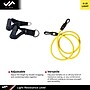 Jfit Light Resistance Tubing, Black/Yellow (J-TWHL)~#|#~02195BB2-F4EB-499D-B17FEBB6D5651AAD_sc7