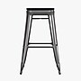 Flash Furniture Cierra Industrial Metal Indoor Bar Height Stools without Back, Black, 4-Pieces/Pack (4ET32030BKRPL2B)~#|#~021DE85B-9B6C-4DE0-AC04FF55EA7629A9_sc7