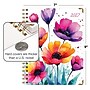 2027 Excello Brands 7.8" x 9" Weekly & Monthly Standard Planner, Paperboard Cover, Rainbow Floral (FSHN-CY27-79-53)~#|#~021E09C8-1CF7-46E9-9588123F74385209_sc7
