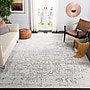 Safavieh Madison Collection 8' x 10' Rectangle Indoor Area Rug, Machine Made, Silver/Ivory (MAD603G-8)~#|#~021FEE47-F28E-45FE-BACE52410556070B_sc7