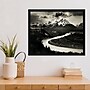 Amanti Art The Tetons and the Snake River Grand Teton National Park 1942 by Ansel Adams Wood Framed Wall Art Print, 22" x 18"~#|#~0220D241-3648-4049-8DB4D6EEFDF802BF_sc7
