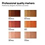 Winsor & Newton Promarker Dual-Tip Alcohol Based Marker, Skin Tones 2, 6/Pack (WNX0290115)~#|#~0221B440-F560-497C-AFBE3C5D35076008_sc7