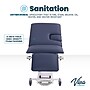 Viva Comfort Electric Height Adjust Imaging Exam Table with Drop Window and Stirrups, 550 lbs Capacity, Blue (ADI903-04-KIT-MK)~#|#~0224AAE8-982F-48DE-B58B294F0F660926_sc7