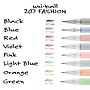 uni-ball 207 Fashion Retractable Gel Pens, Medium Point, 0.7mm, Assorted Ink, 8/Pack (1739929)~#|#~02263D71-C5CD-4BB5-986D3B882818FDCF_sc7