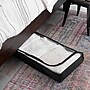 Household Essentials Under bed Storage Bag, Black with Clear PEVA Top (7609-1)~#|#~022E617C-0928-422A-A0C875C745CDE30A_sc7