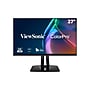 ViewSonic ColorPro 27" QHD 120Hz LCD Monitor, Built-In Speaker, Height Adjustable, Universal Docking Station, Black (VP2756A-2K)~#|#~0230B934-72C6-4F05-858A0B9C1F8D6BD6_sc7