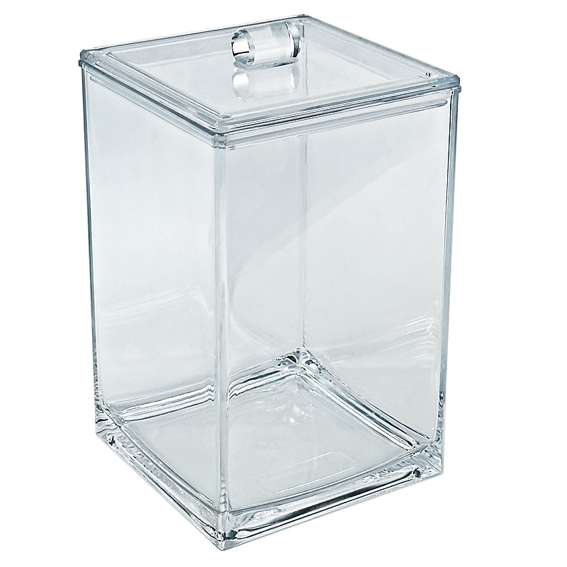 Azar Acrylic Containers, Clear (400431) image 1