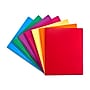 Staples 2-Pocket Plastic Presentation Folder with Fasteners, Assorted (ST55096-CC)~#|#~02311C80-A093-4893-AA4CE4E2A5620FD4_sc7