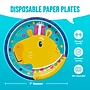 Say Hooray! Animal Jamboree 7" Paper Plates, Multicolored, 32 Plates/Pack (DTC382598PLT)~#|#~0233D8D2-275D-470E-96BB42E83D39AB4A_sc7