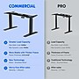 FlexiSpot E7COMMERCIAL 72''W Electric Adjustable Standing Desk, Bamboo/Black (E7BCOM7230-LBZB)~#|#~0236DDA2-1921-417F-94A7BC309D7A2EAD_sc7