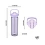 Zak! Liberty Plastic Water Bottle, 24 oz., Lavender (2598-X280)~#|#~02372AE5-3B28-43B8-9870F5B59D9E1113_sc7