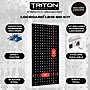 Triton Products LocBoard Pegboards with 30 pc. LocHook Assortment and Hanging Bin System (LB18-BKKit)~#|#~02374000-6239-4F1C-A9E0011ED8E6EE25_sc7