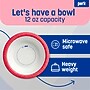 Perk™ Heavy-Weight Paper Bowls, 12 Oz., White/Red, 500/Carton (PK54332)~#|#~02384835-A155-49E9-AB8047E82615D514_sc7