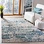 Safavieh Madison Collection 8' x 8' Square Indoor Area Rug, Machine Made, Grey/Blue (MAD460K-8SQ)~#|#~023AFF74-5083-4EFD-B025CE7B6658D5CC_sc7