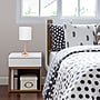 Simple Designs 19.5" LED Table Lamp, Rose Gold/White Shade (LT2024-RGD-CCLB)~#|#~024F7385-6171-4DCF-9727AE9E618BD089_sc7
