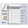 Better Office To-Do List Notepad, 8.5" x 11", Ruled, White, 50 Sheets/Pad, 3 Pads/Pack (25823-3PK)~#|#~02516527-F0E7-4BFF-87A026D22889F88F_sc7