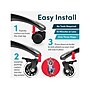 Lifelong Wheels Chair Caster, Clear/Black, 5/Set (B0B8LD3VSW)~#|#~02577861-8DDE-47F0-9AC5E9BBE50476F9_sc7
