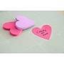 Post-it Super Sticky Removable Notes, 3" x 3" Hearts, Assorted Colors, 75 Sheets/Pad, 2 Pads/Pack (7350-HRT)~#|#~0258157F-7E59-4CF4-82D2E826E1EB8DA1_sc7