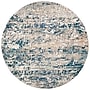 Safavieh Madison Collection 8' Round Indoor Area Rug, Machine Made, Grey/Blue (MAD460K-8R)~#|#~02593770-7ABF-4303-83E0050642DE46EC_sc7