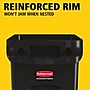Rubbermaid Slim Jim Indoor Trash Can w/ No Lid, Black, 23 Gal. (FG354060BLA)~#|#~025FA2E0-D134-4BE2-B87A8FF7DD669978_sc7
