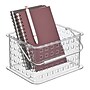 iDESIGN Small Stackable Plastic Storage Bin, Clear, 3/Pack (29409M3)~#|#~0260C413-753B-4ED4-A6FEC480E835F5BE_sc7